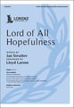 Lord of All Hopefulness SATB choral sheet music cover